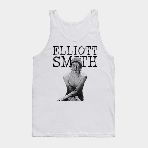 Elliott Smith ^^^ Mr Misery FanArt Tribute Tank Top by darklordpug